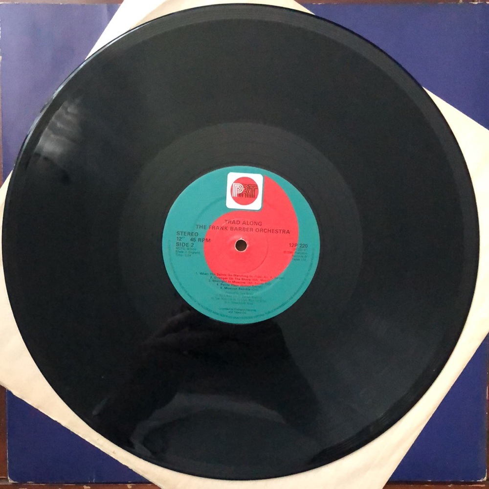 The Frank Barber Orchestra Glen Miller Today Vinyl Album '81
